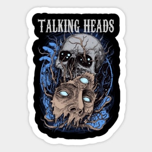 TALKING HEADS BAND Sticker